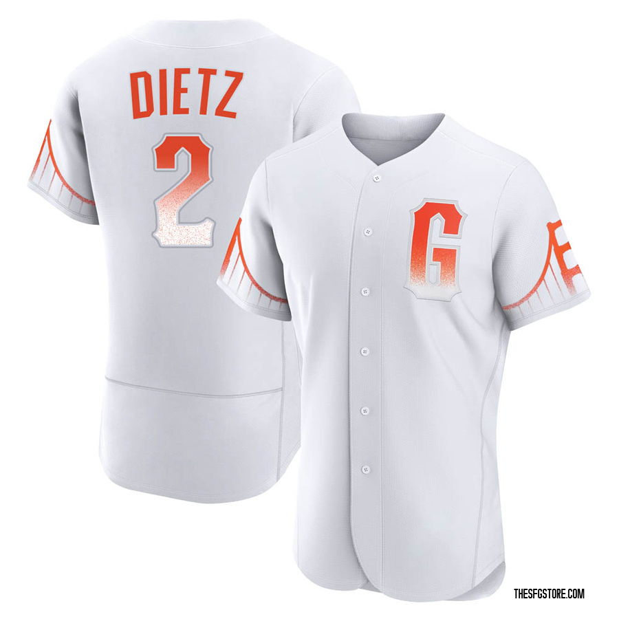 White Authentic Dick Dietz Men's San Francisco Giants 2021 City Connect Jersey