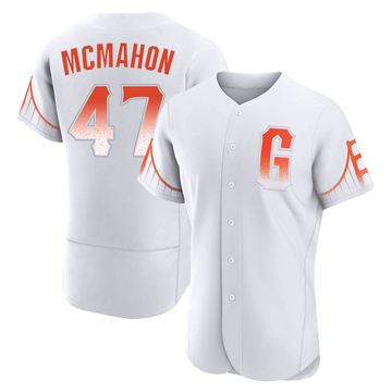 White Authentic Don Mcmahon Men's San Francisco Giants 2021 City Connect Jersey