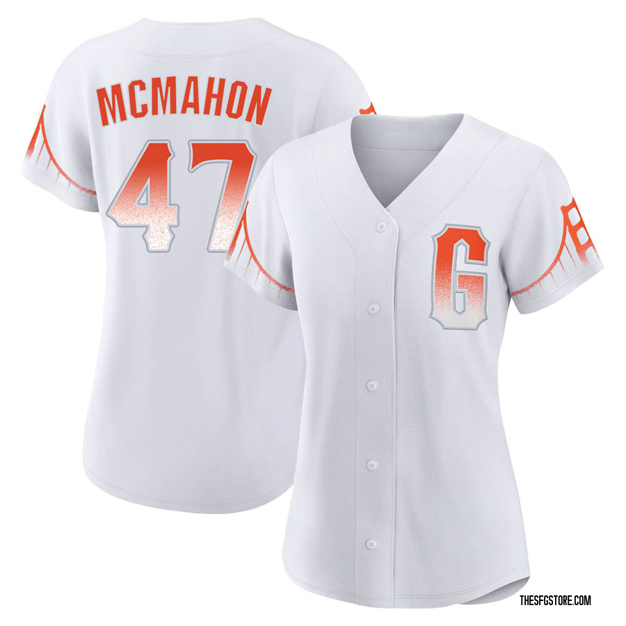 White Authentic Don Mcmahon Women's San Francisco Giants 2021 City Connect Jersey