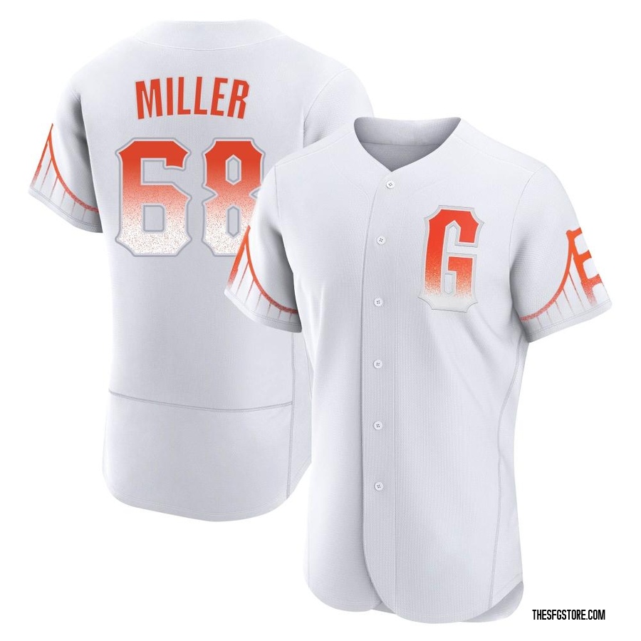 White Authentic Erik Miller Men's San Francisco Giants 2021 City Connect Jersey