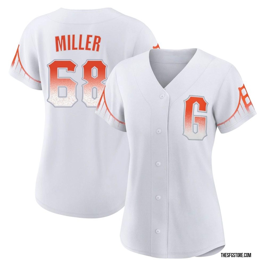 White Authentic Erik Miller Women's San Francisco Giants 2021 City Connect Jersey
