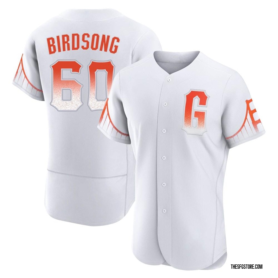 White Authentic Hayden Birdsong Men's San Francisco Giants 2021 City Connect Jersey