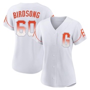 White Authentic Hayden Birdsong Women's San Francisco Giants 2021 City Connect Jersey