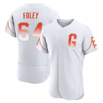 White Authentic Jason Foley Men's San Francisco Giants 2021 City Connect Jersey