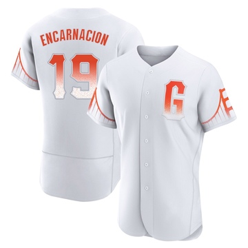 White Authentic Jerar Encarnacion Men's San Francisco Giants 2021 City Connect Jersey