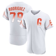 White Authentic Jesus Rodriguez Men's San Francisco Giants 2021 City Connect Jersey