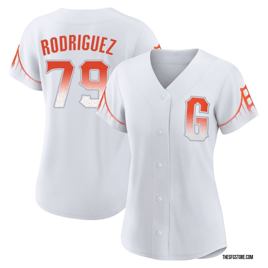 White Authentic Jesus Rodriguez Women's San Francisco Giants 2021 City Connect Jersey