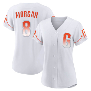 White Authentic Joe Morgan Women's San Francisco Giants 2021 City Connect Jersey