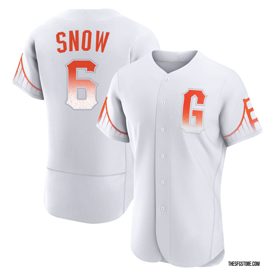 White Authentic J.t. Snow Men's San Francisco Giants 2021 City Connect Jersey