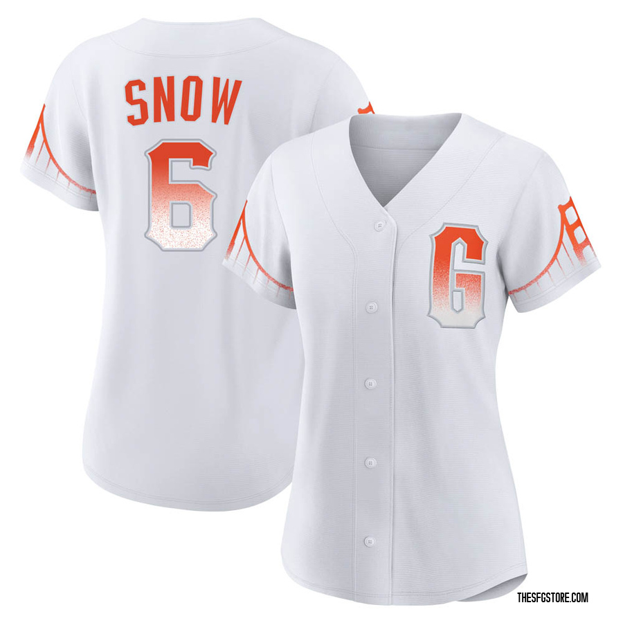 White Authentic J.t. Snow Women's San Francisco Giants 2021 City Connect Jersey