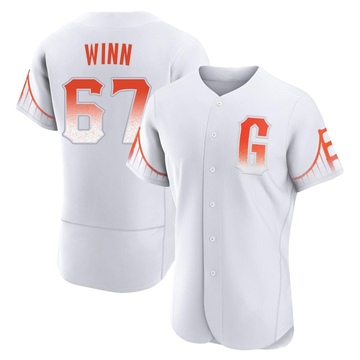 White Authentic Keaton Winn Men's San Francisco Giants 2021 City Connect Jersey