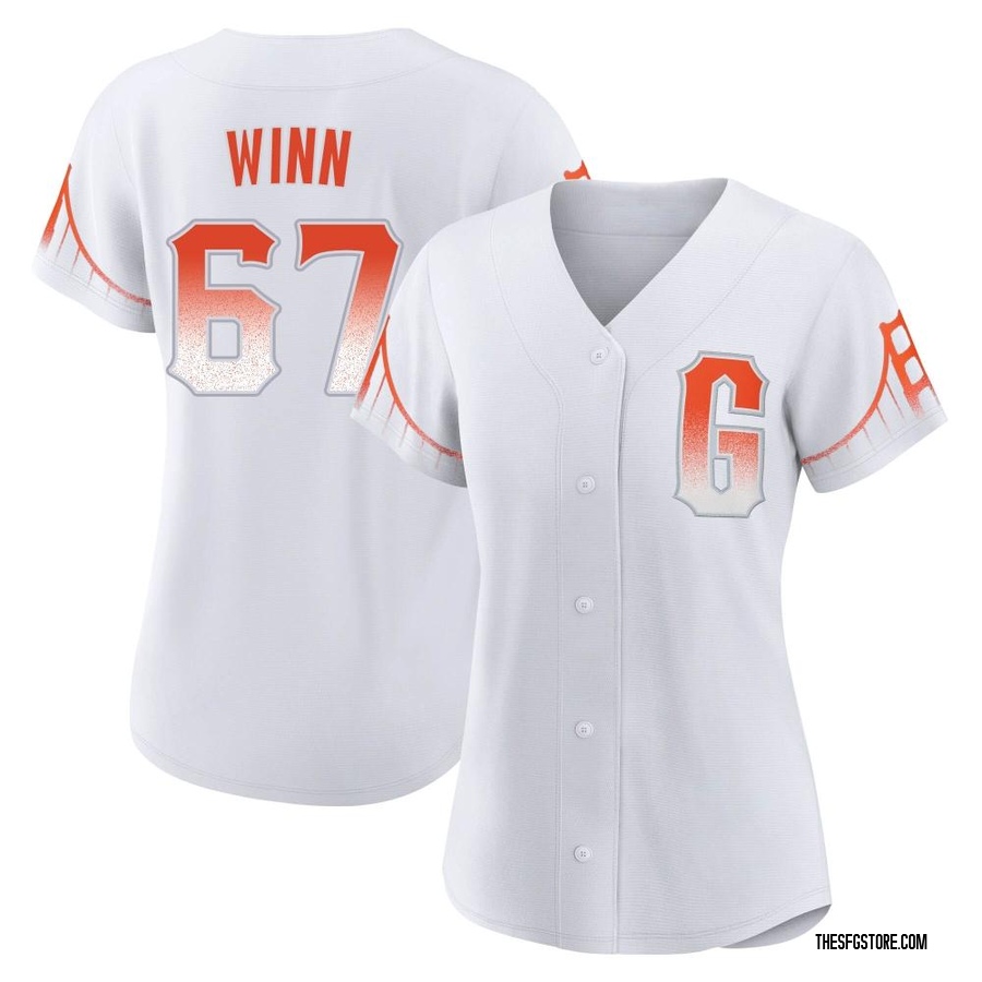 White Authentic Keaton Winn Women's San Francisco Giants 2021 City Connect Jersey