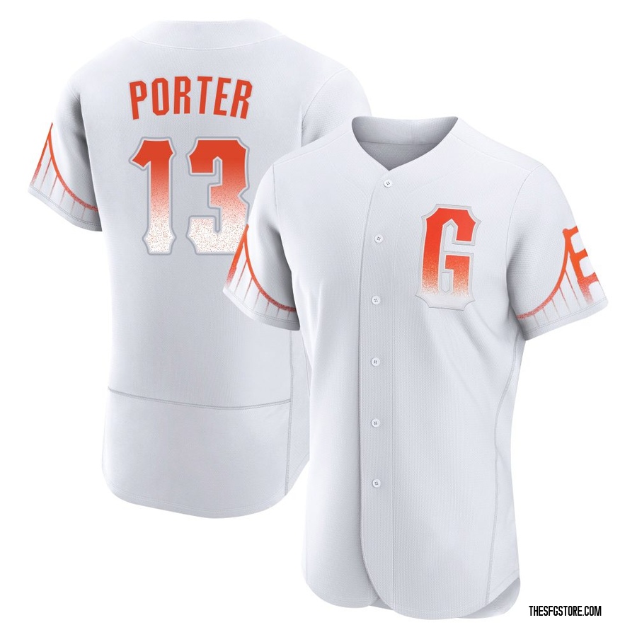 White Authentic Logan Porter Men's San Francisco Giants 2021 City Connect Jersey