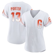 White Authentic Logan Porter Women's San Francisco Giants 2021 City Connect Jersey