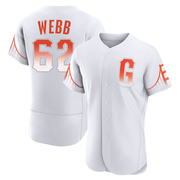 White Authentic Logan Webb Men's San Francisco Giants 2021 City Connect Jersey