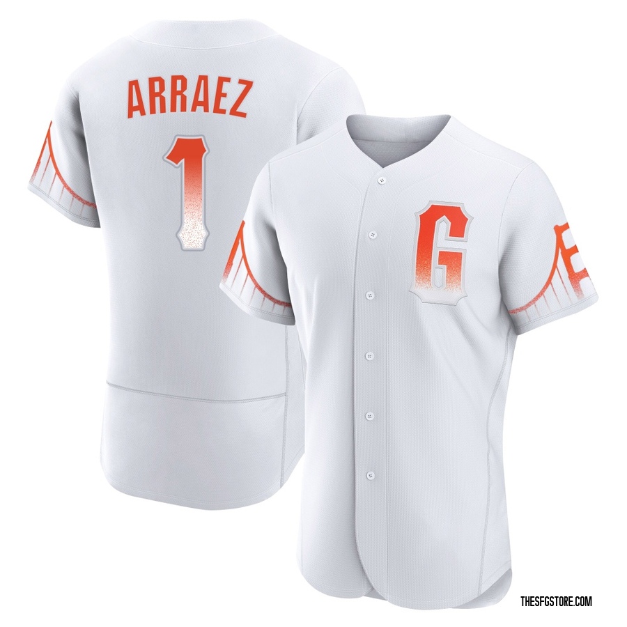 White Authentic Luis Arraez Men's San Francisco Giants 2021 City Connect Jersey