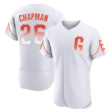 White Authentic Matt Chapman Men's San Francisco Giants 2021 City Connect Jersey