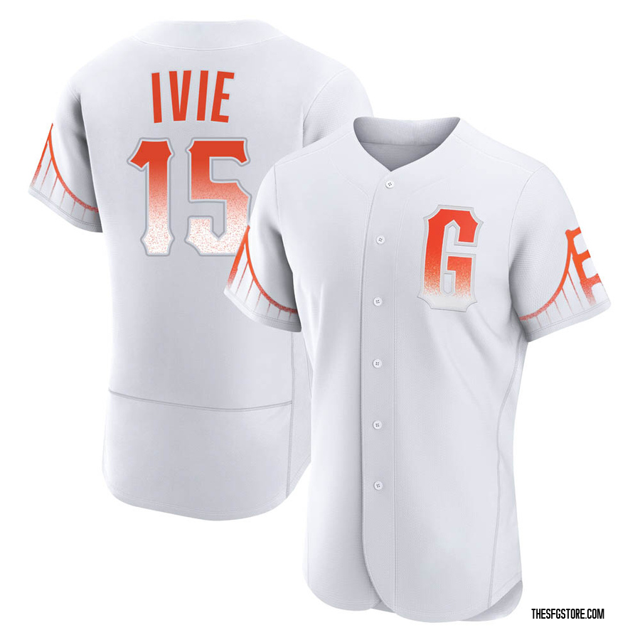 White Authentic Mike Ivie Men's San Francisco Giants 2021 City Connect Jersey