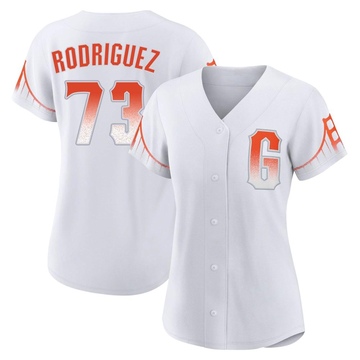 White Authentic Randy Rodriguez Women's San Francisco Giants 2021 City Connect Jersey