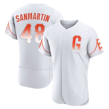 White Authentic Reiver Sanmartin Men's San Francisco Giants 2021 City Connect Jersey