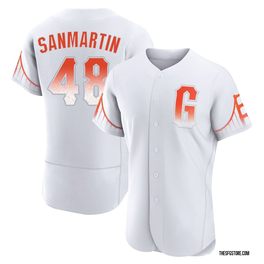 White Authentic Reiver Sanmartin Men's San Francisco Giants 2021 City Connect Jersey