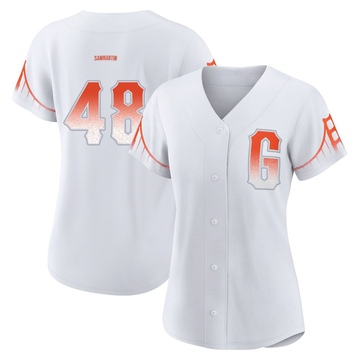 White Authentic Reiver Sanmartin Women's San Francisco Giants 2021 City Connect Jersey