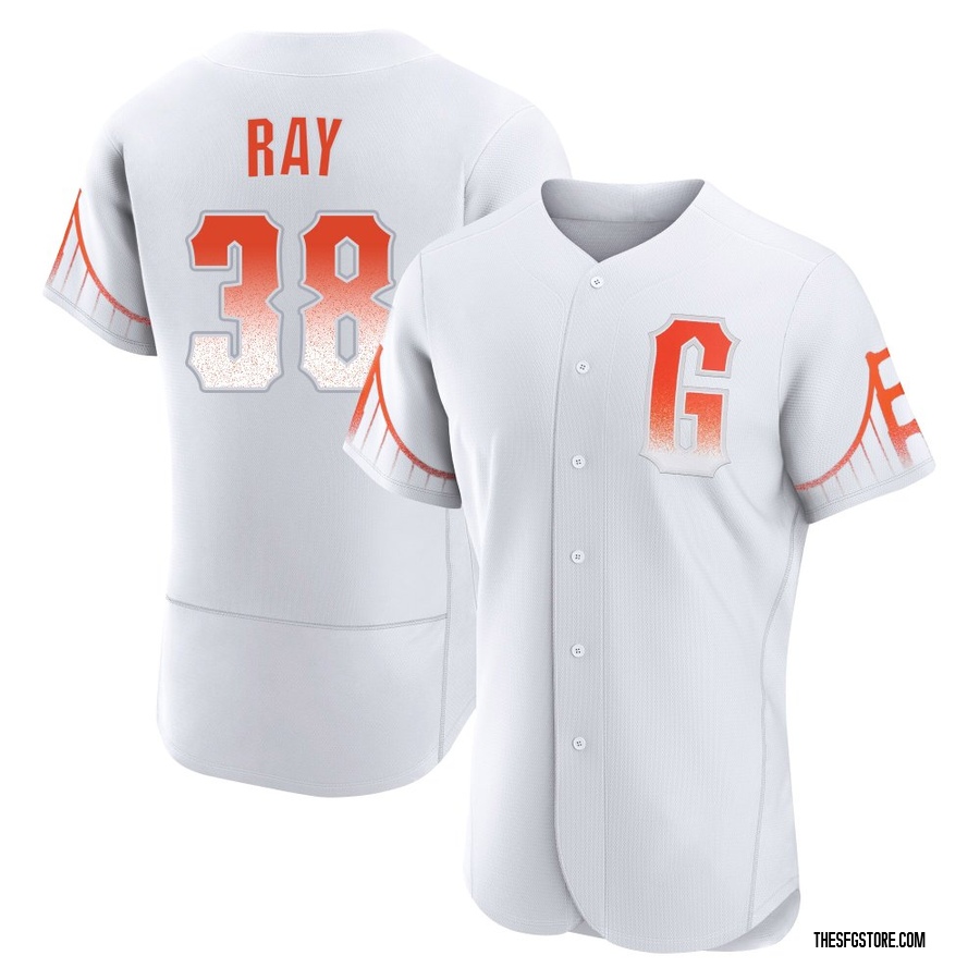 White Authentic Robbie Ray Men's San Francisco Giants 2021 City Connect Jersey