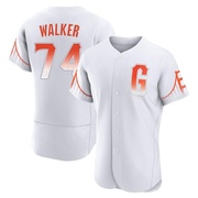 White Authentic Ryan Walker Men's San Francisco Giants 2021 City Connect Jersey