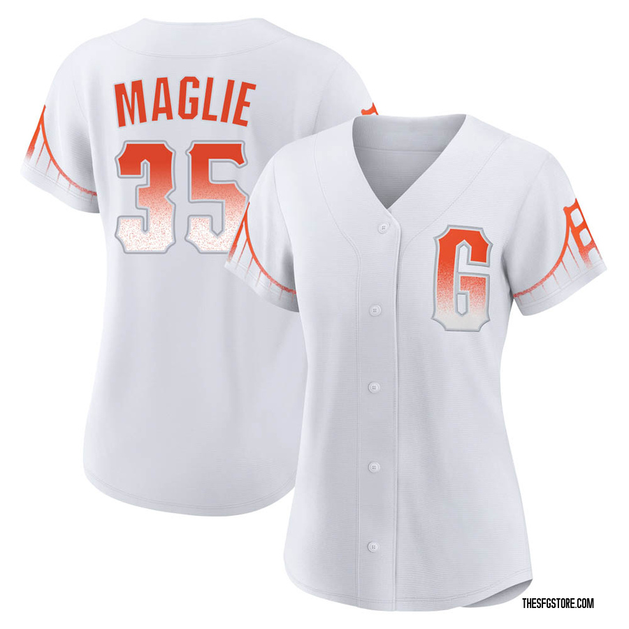 White Authentic Sal Maglie Women's San Francisco Giants 2021 City Connect Jersey