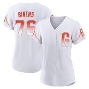 White Authentic Spencer Bivens Women's San Francisco Giants 2021 City Connect Jersey