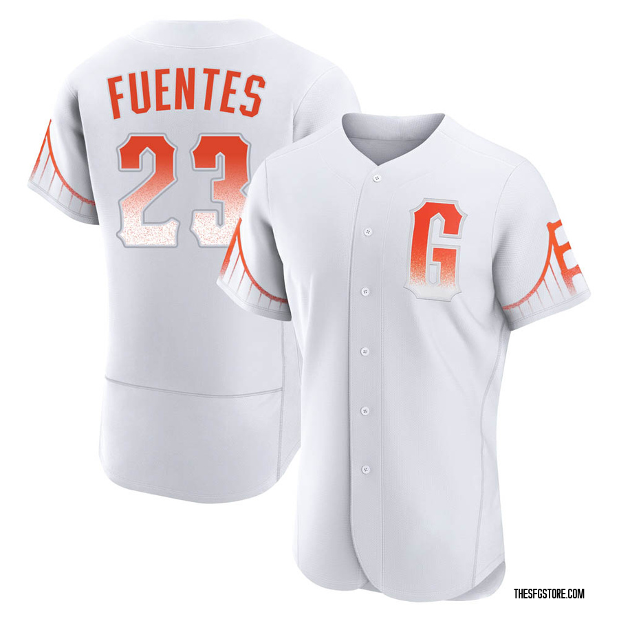 White Authentic Tito Fuentes Men's San Francisco Giants 2021 City Connect Jersey