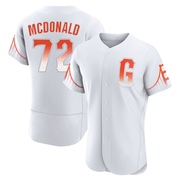 White Authentic Trevor McDonald Men's San Francisco Giants 2021 City Connect Jersey