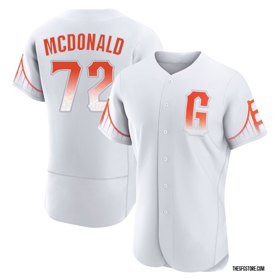 White Authentic Trevor McDonald Men's San Francisco Giants 2021 City Connect Jersey