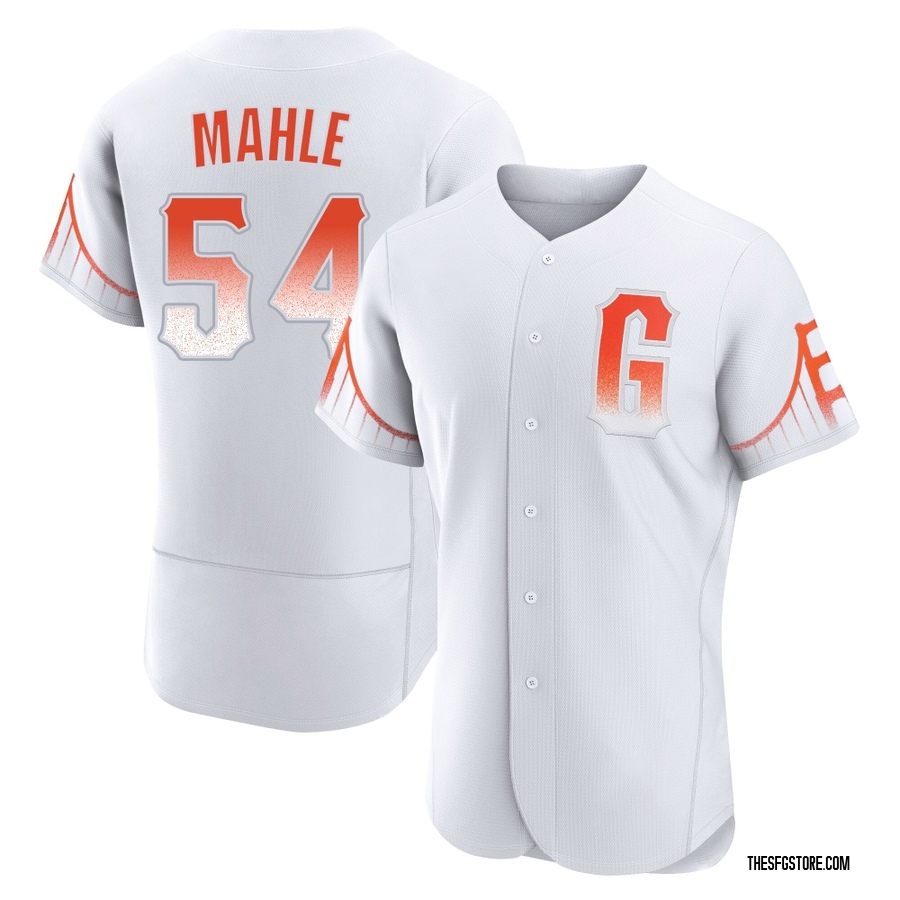 White Authentic Tyler Mahle Men's San Francisco Giants 2021 City Connect Jersey