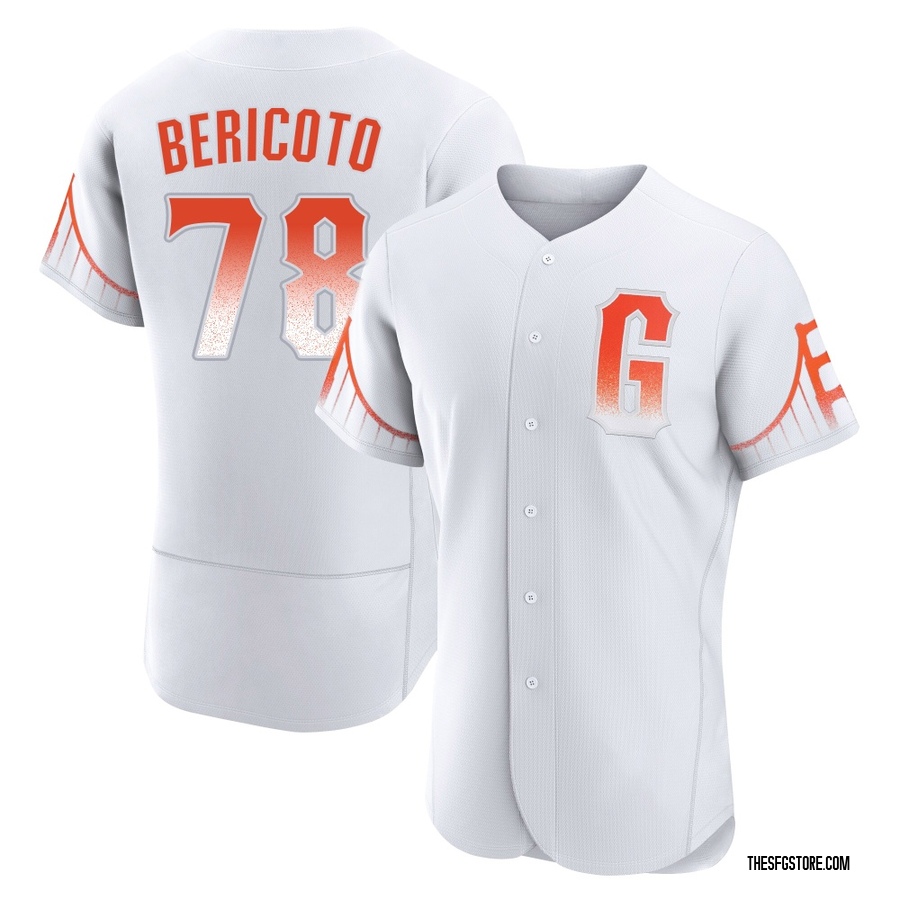 White Authentic Victor Bericoto Men's San Francisco Giants 2021 City Connect Jersey