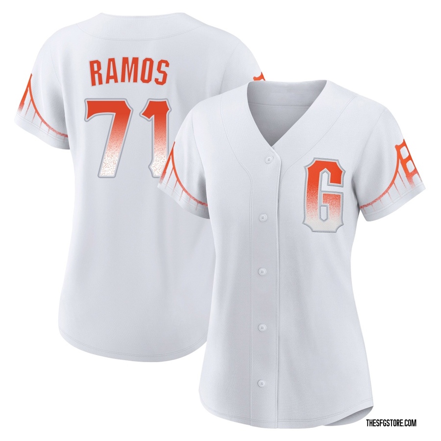 White Authentic Wilkin Ramos Women's San Francisco Giants 2021 City Connect Jersey