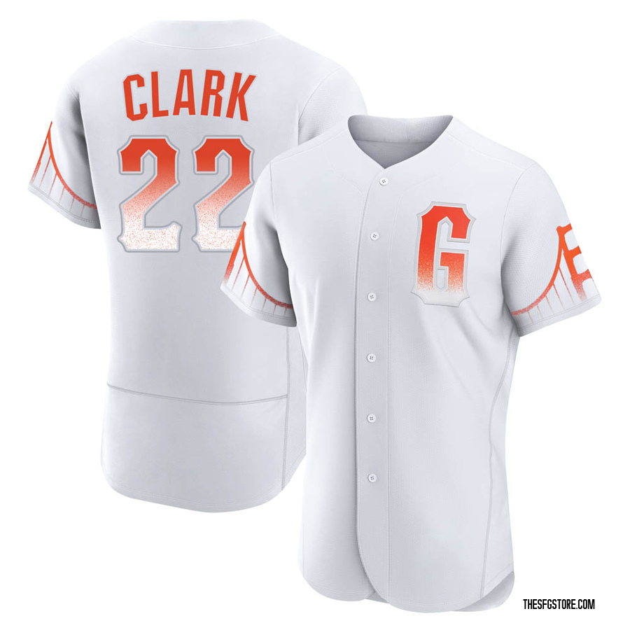 White Authentic Will Clark Men's San Francisco Giants 2021 City Connect Jersey