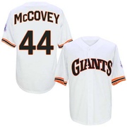 White Authentic Willie McCovey Men's San Francisco Giants 1989 Throwback Jersey