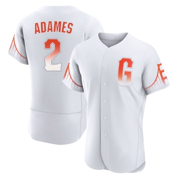 White Authentic Willy Adames Men's San Francisco Giants 2021 City Connect Jersey