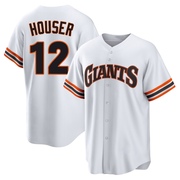White Limited Adrian Houser Youth San Francisco Giants Throwback Cooperstown Collection Jersey