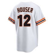 White Limited Adrian Houser Youth San Francisco Giants Throwback Cooperstown Collection Jersey