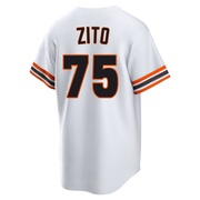 White Limited Barry Zito Youth San Francisco Giants Throwback Cooperstown Collection Jersey