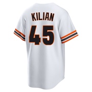 White Limited Caleb Kilian Youth San Francisco Giants Throwback Cooperstown Collection Jersey