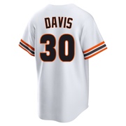 White Limited Chili Davis Youth San Francisco Giants Throwback Cooperstown Collection Jersey