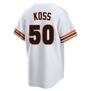 White Limited Christian Koss Youth San Francisco Giants Throwback Cooperstown Collection Jersey