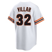 White Limited David Villar Men's San Francisco Giants Throwback Cooperstown Collection Jersey