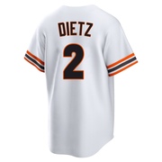 White Limited Dick Dietz Youth San Francisco Giants Throwback Cooperstown Collection Jersey