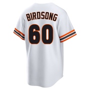 White Limited Hayden Birdsong Men's San Francisco Giants Throwback Cooperstown Collection Jersey
