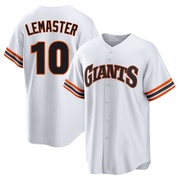 White Limited Johnnie Lemaster Youth San Francisco Giants Throwback Cooperstown Collection Jersey