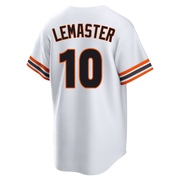 White Limited Johnnie Lemaster Youth San Francisco Giants Throwback Cooperstown Collection Jersey